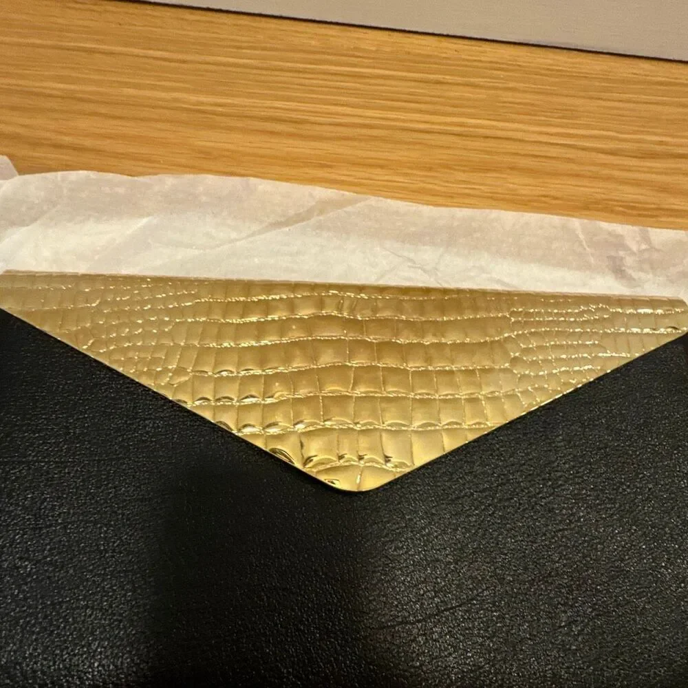 Jimmy Choo Leather Clutch Black